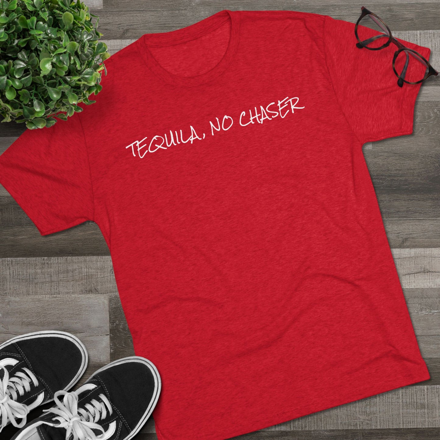 Tequila No Chaser Unisex Crew Tee – Perfect for Party Lovers