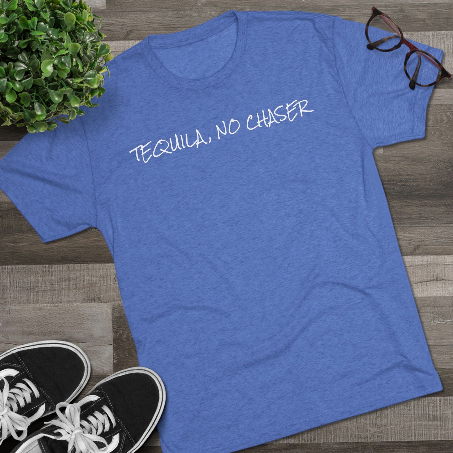 Tequila No Chaser Unisex Crew Tee – Perfect for Party Lovers