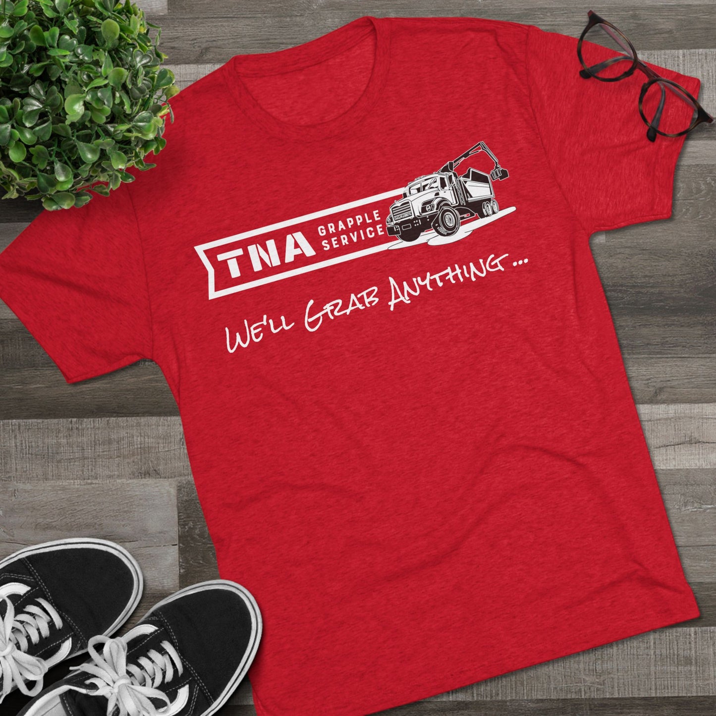 TNA - We'll Grab Anything! Unisex Tri-Blend Crew Tee