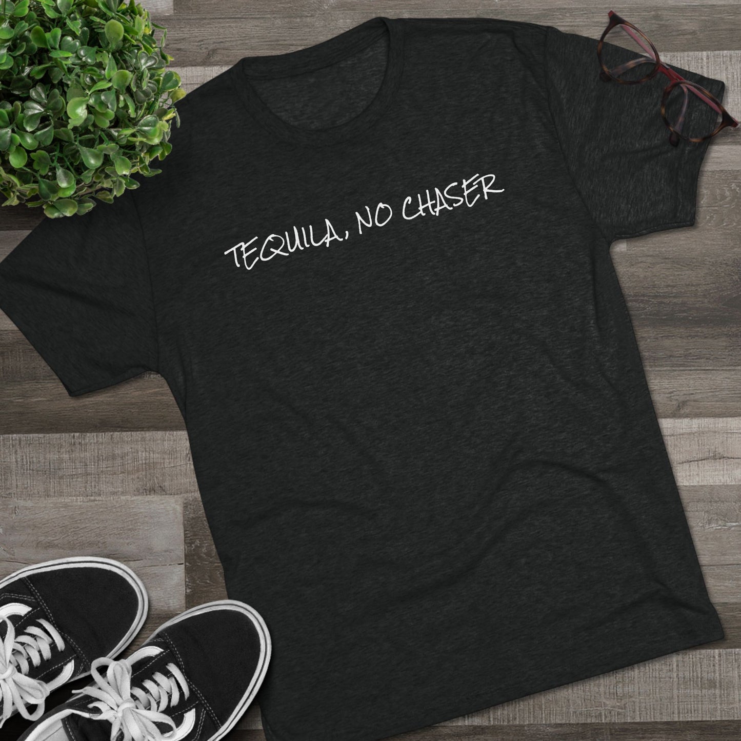 Tequila No Chaser Unisex Crew Tee – Perfect for Party Lovers