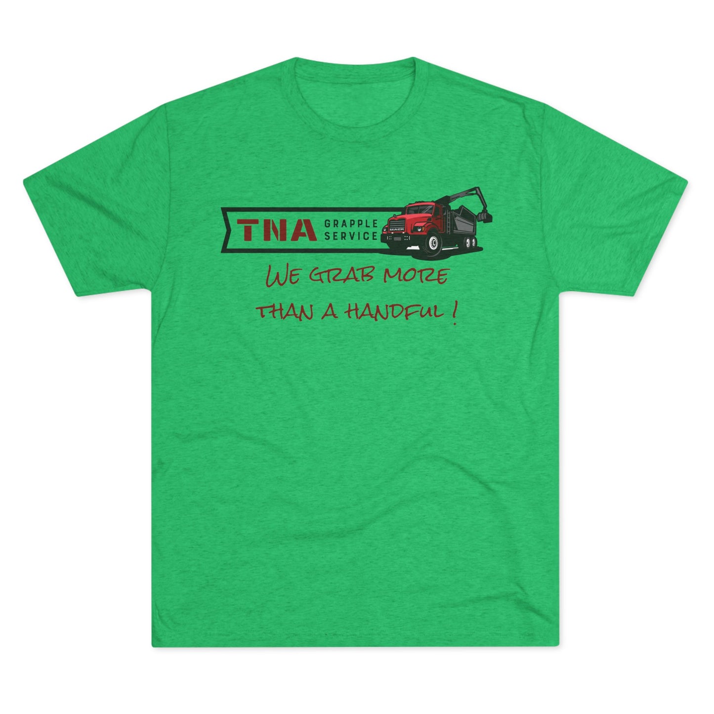 More than a handful - Tri-Blend Crew Tee