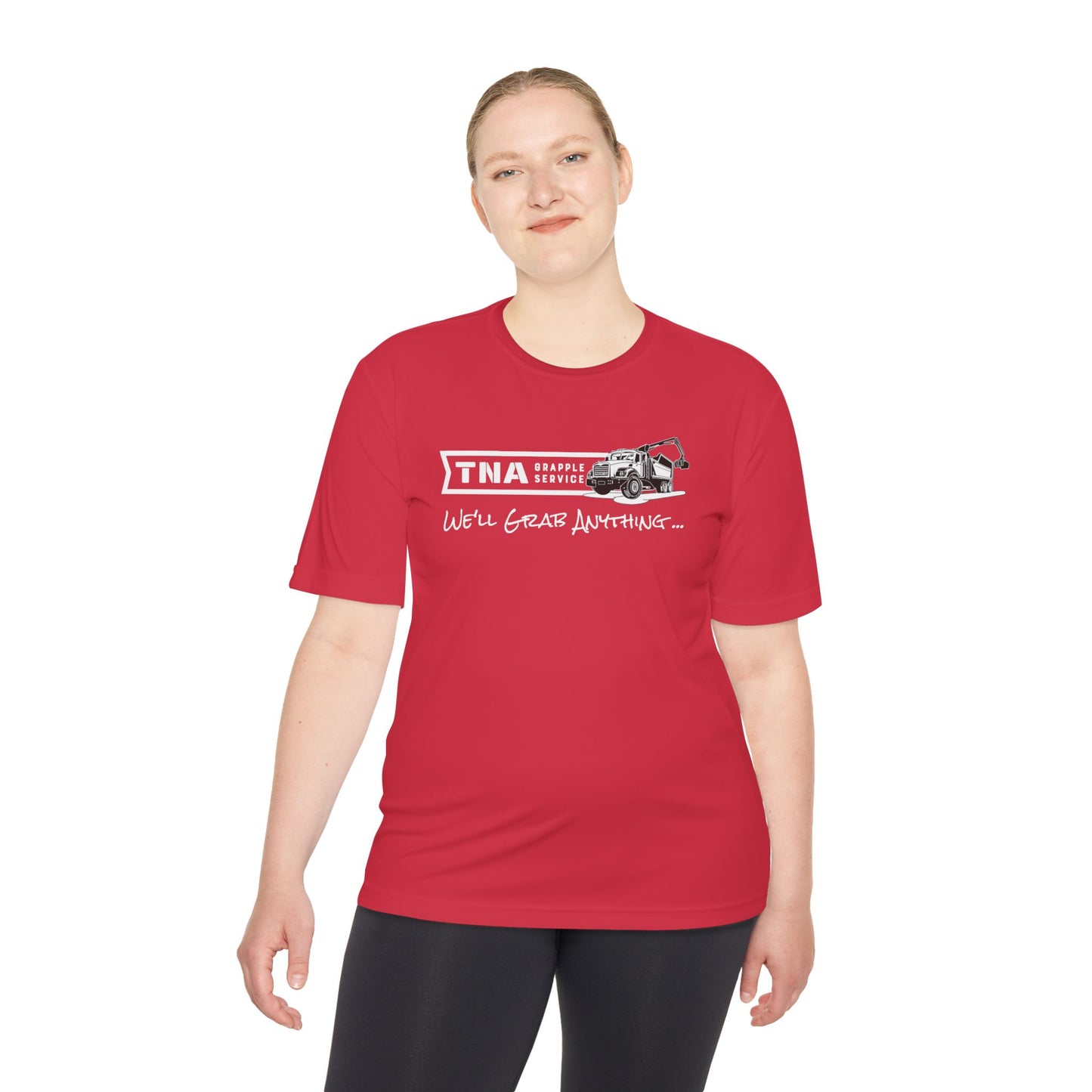 TNA Unisex Moisture Wicking Tee - We'll Grab Anything
