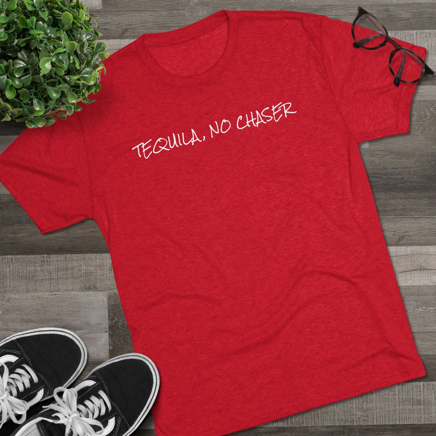 Tequila No Chaser Unisex Crew Tee – Perfect for Party Lovers