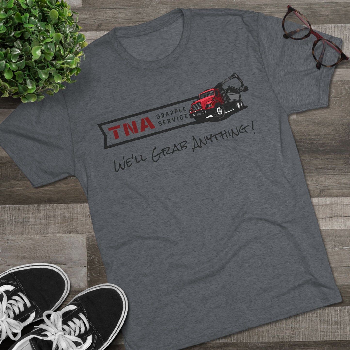 TNA - We'll Grab Anything! Unisex Tri-Blend Crew Tee