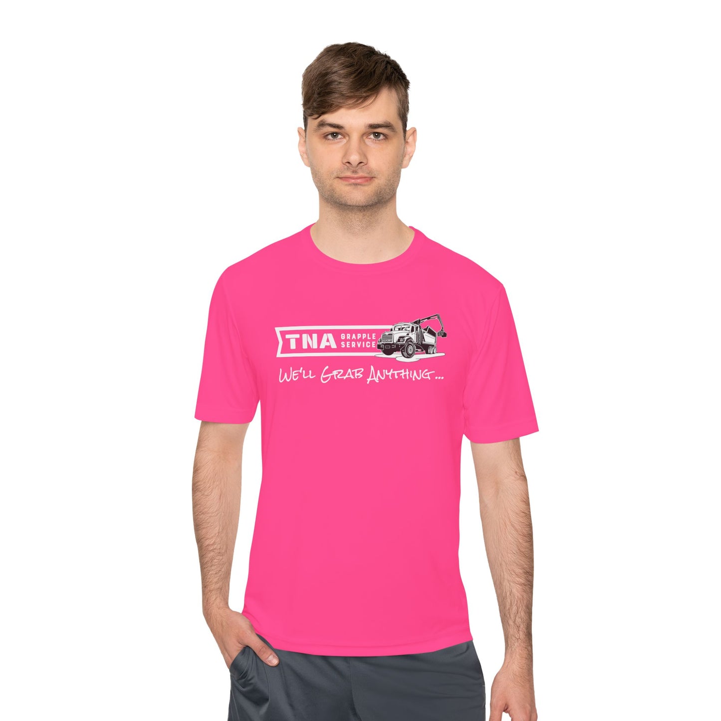 TNA Unisex Moisture Wicking Tee - We'll Grab Anything