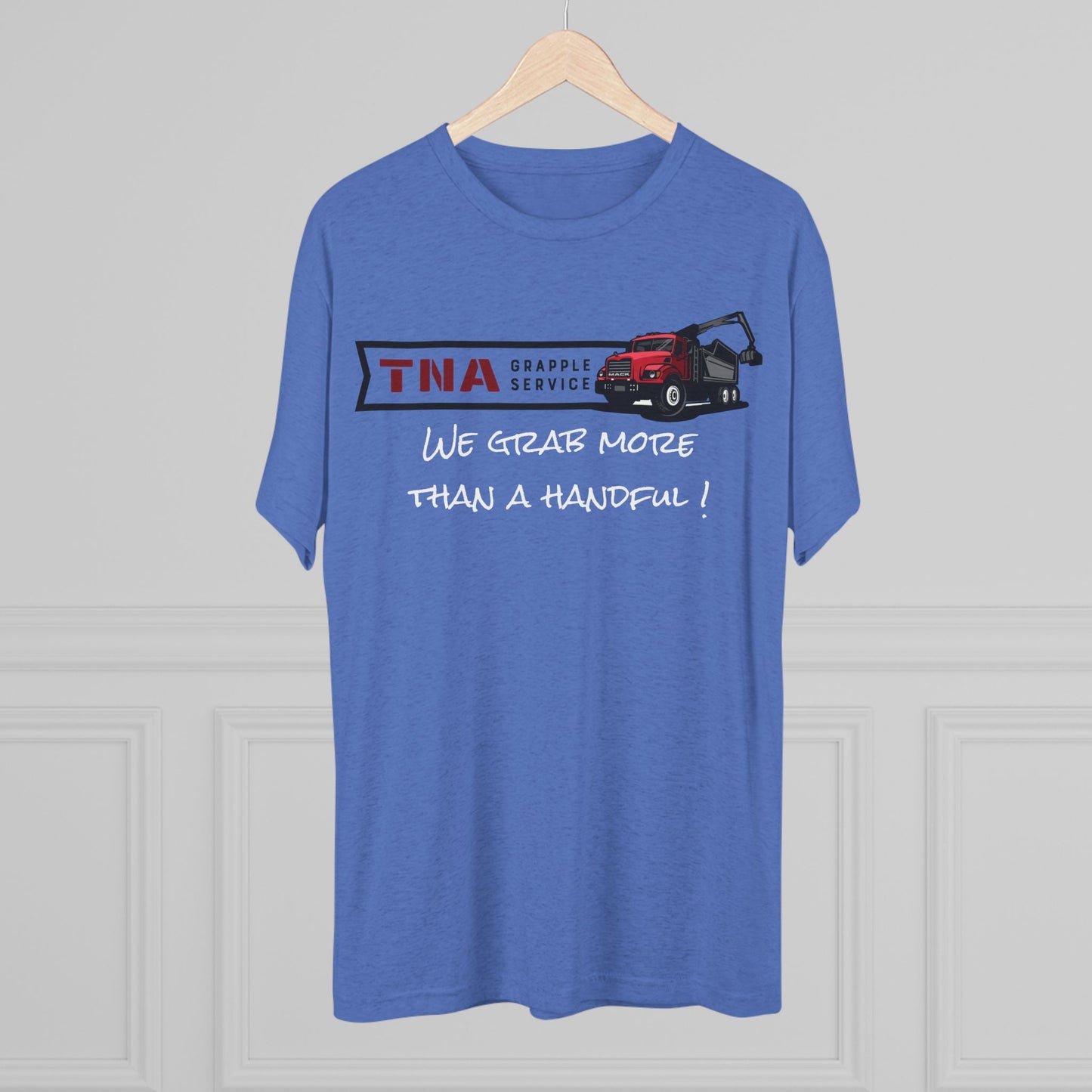 More than a handful - Tri-Blend Crew Tee