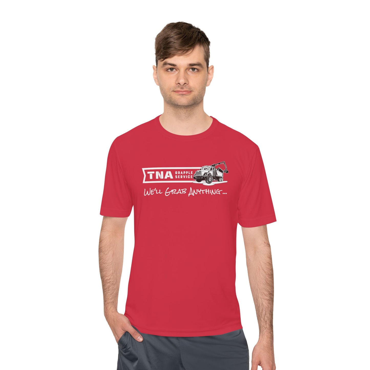 TNA Unisex Moisture Wicking Tee - We'll Grab Anything