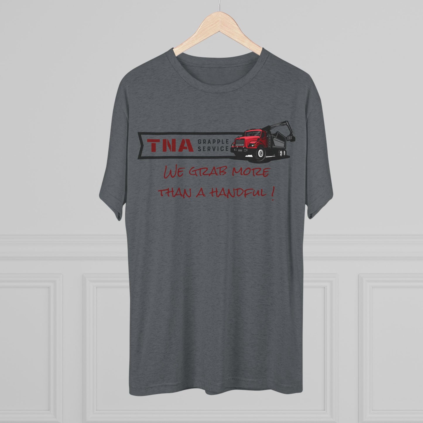 More than a handful - Tri-Blend Crew Tee