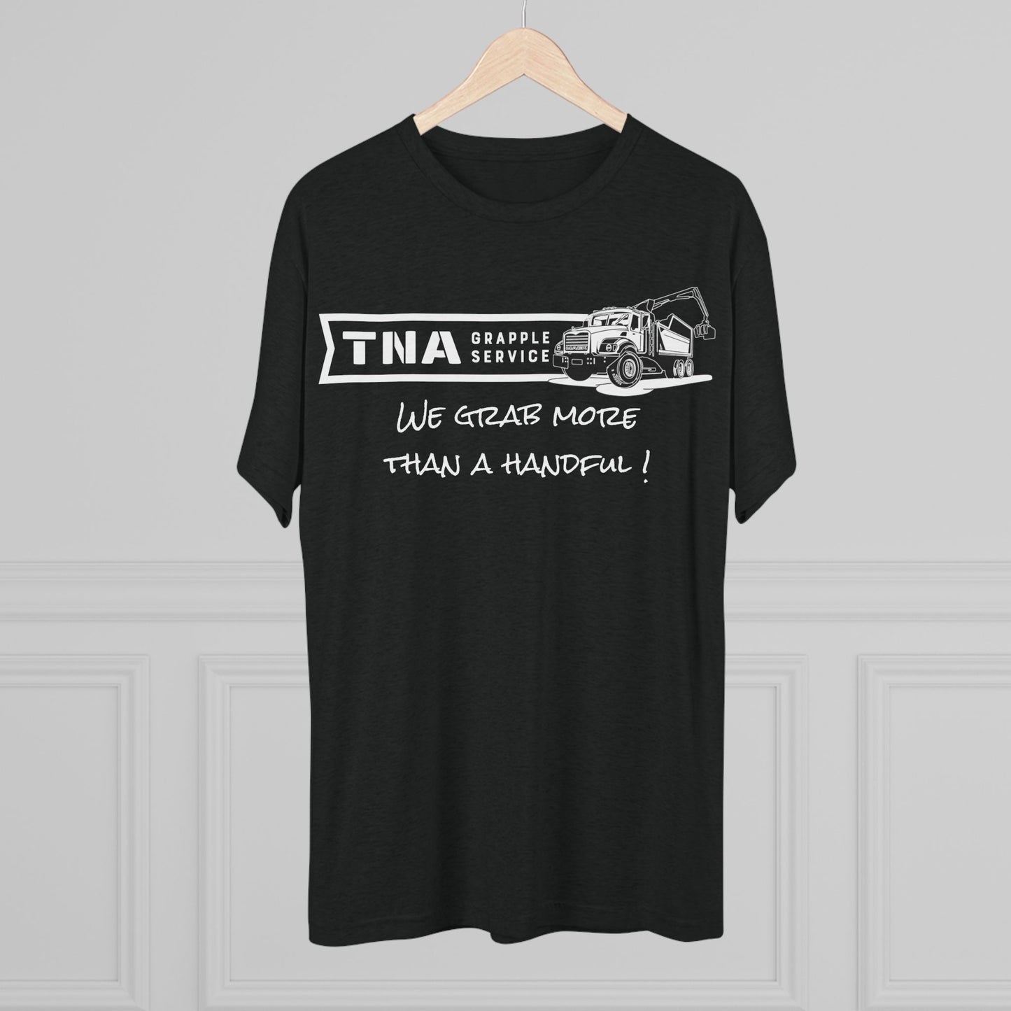 More than a handful - Tri-Blend Crew Tee