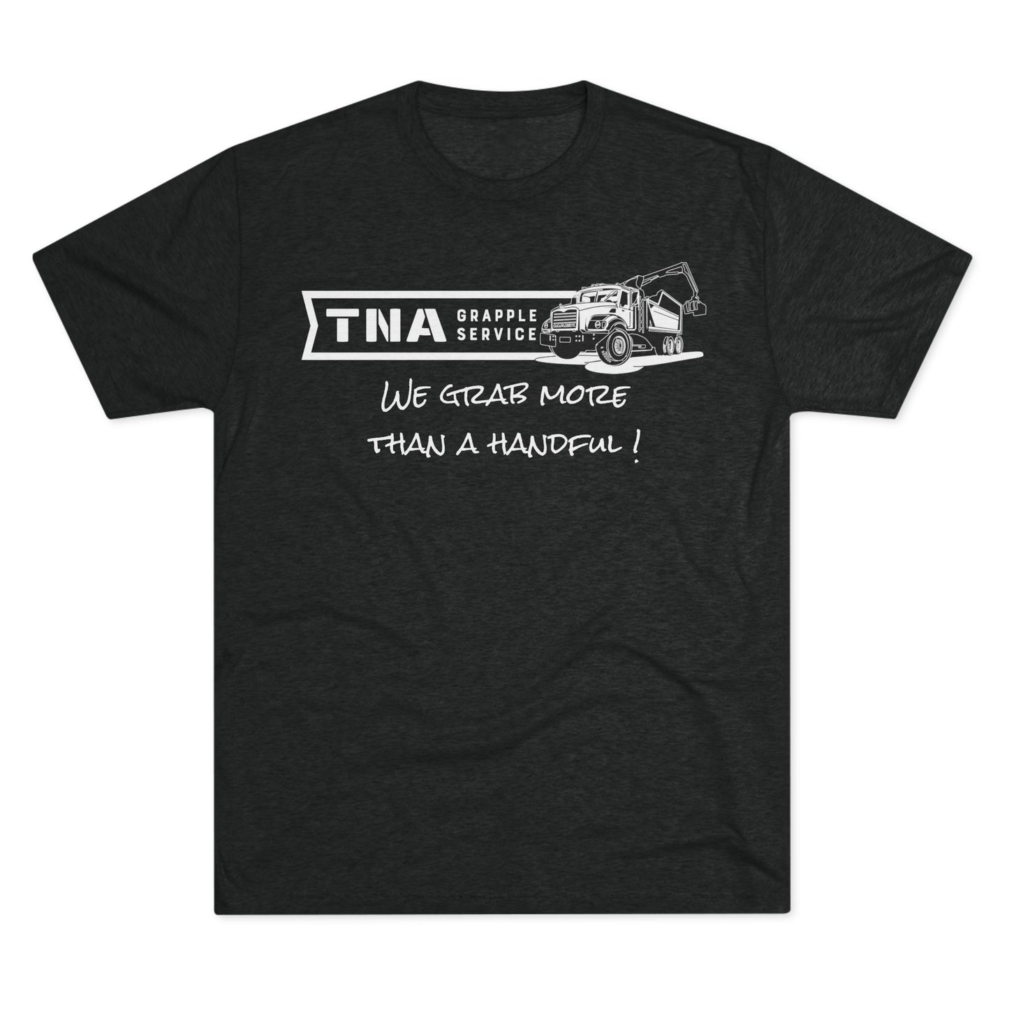 More than a handful - Tri-Blend Crew Tee