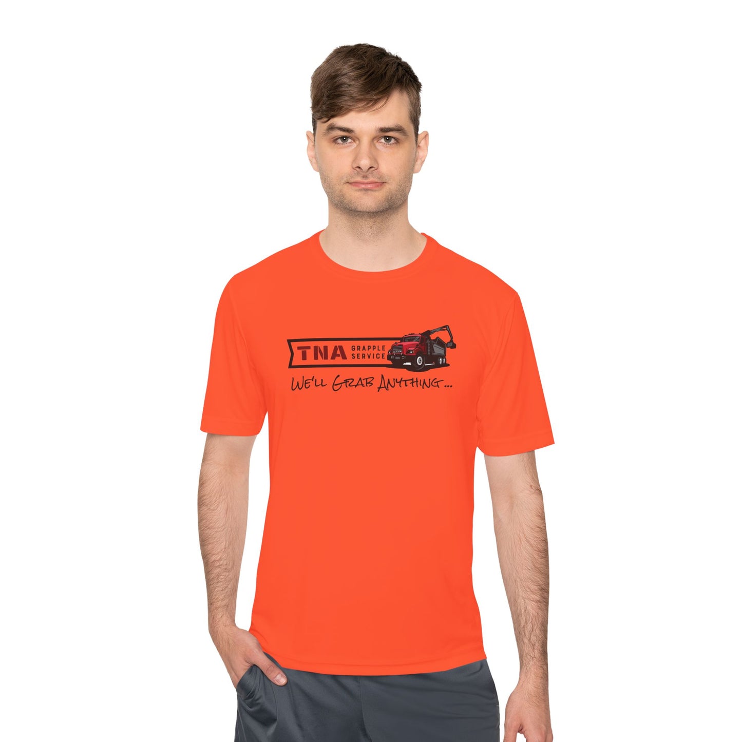 TNA Unisex Moisture Wicking Tee - We'll Grab Anything